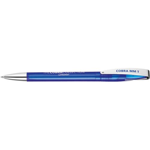 Kugelschreiber Cobra transparent MMn (Art.-Nr. CA925155) - Der Cobra transparent MMn ist ein...