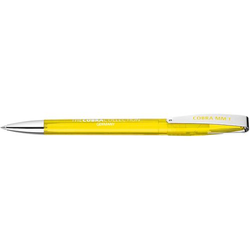 Kugelschreiber Cobra transparent MMn (Art.-Nr. CA927708) - Der Cobra transparent MMn ist ein...