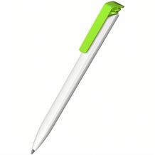 Kugelschreiber Trias recycling antibacterial (weiss/hellgrün) (Art.-Nr. CA936270)