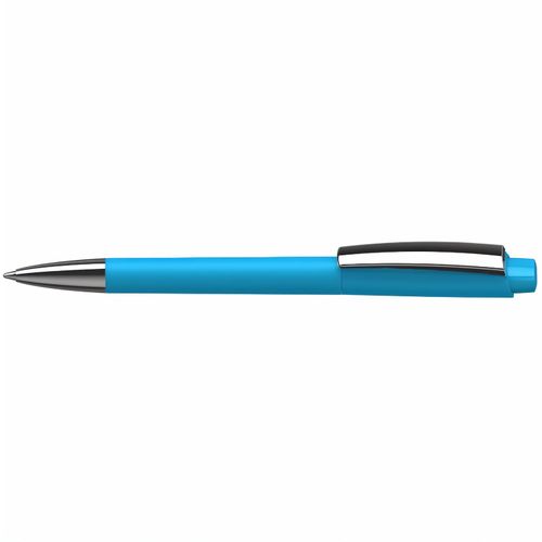 Kugelschreiber Zeno softtouch/high gloss MMn (Art.-Nr. CA942624) - Der Zeno softtouch/high gloss MMn ist...