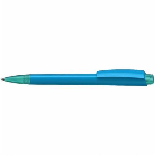 Kugelschreiber Zeno high gloss/transparent (Art.-Nr. CA948850) - Der Zeno high gloss/transparent ist ein...