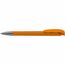 Kugelschreiber Jona softtouch/high gloss Mn (softtouch hellorange / hellorange) (Art.-Nr. CA975956)