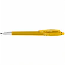Kugelschreiber Klix transparent Mn (sonnengelb transparent) (Art.-Nr. CA986555)
