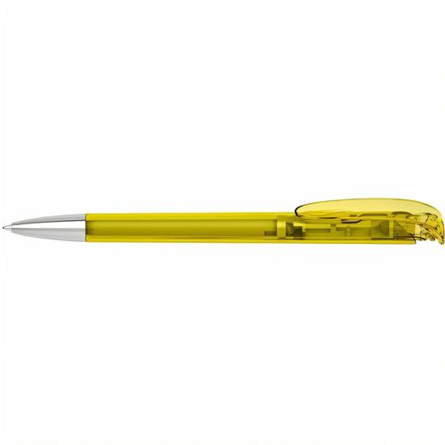 Kugelschreiber Jona transparent Mn (Art.-Nr. CA990209) - Der Jona transparent Mn ist ein Druckkug...