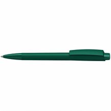 Kugelschreiber Zeno softtouch/high gloss (softtouch dunkelgrün / dunkelgrün) (Art.-Nr. CA990557)