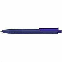 Kugelschreiber Tecto softtouch/transparent (softtouch dunkelblau / dunkelblau transparent) (Art.-Nr. CA998395)