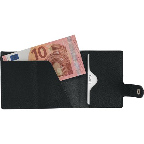 C-Secure RFID Börse (Art.-Nr. CA026277) - Metallkartenhalter für 4-7 Karten, mi...