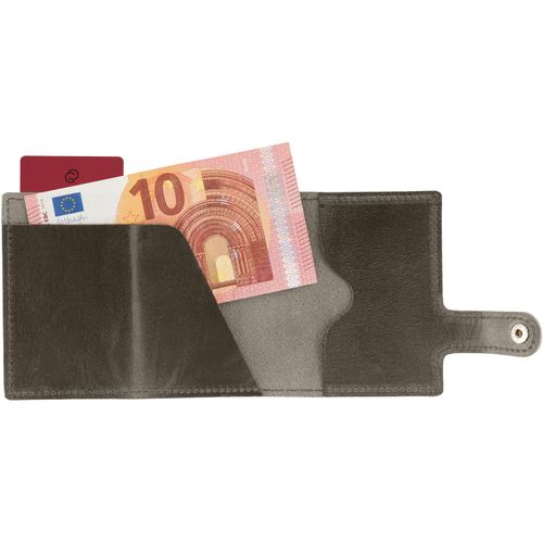 C-Secure RFID Börse (Art.-Nr. CA153624) - Metallkartenhalter für 4-7 Karten, mi...