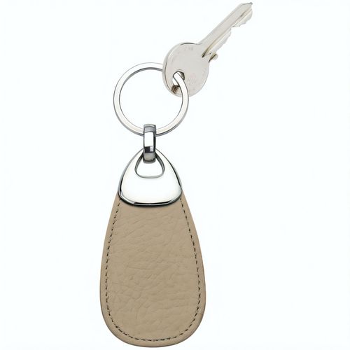 Schlüsselanhänger (Art.-Nr. CA404500) - Tropfenform, mit Schlüsselring