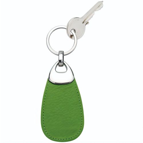 Schlüsselanhänger (Art.-Nr. CA771920) - Tropfenform, mit Schlüsselring