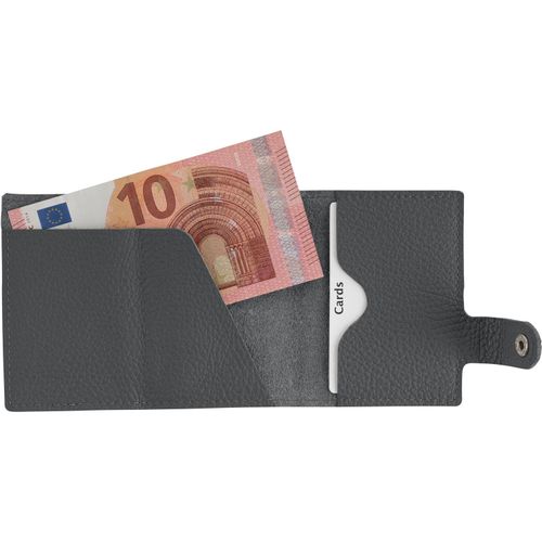 C-Secure RFID Börse (Art.-Nr. CA830389) - Metallkartenhalter für 4-7 Karten, mi...