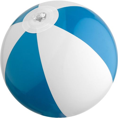 Phthalatfreier Ministrandball, bicolor (Art.-Nr. CA012195) - Bicolor Strandball mit einer Segmentlän...
