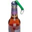 Schlüsselanhänger mit Flaschenöffner (grün) (Art.-Nr. CA028617)