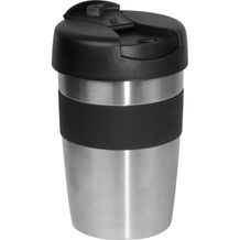 Vakuum-Isolierbecher aus Edelstahl, 300 ml (schwarz) (Art.-Nr. CA045782)
