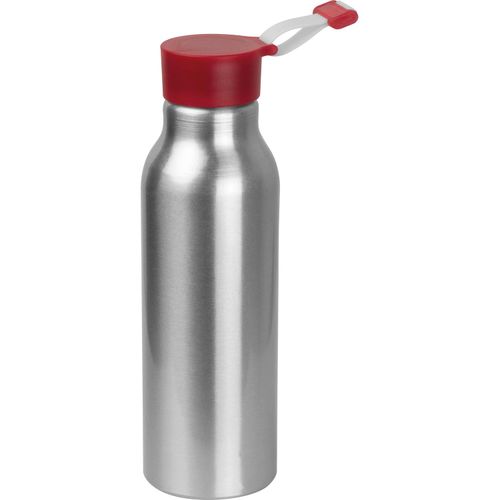 Trinkflasche aus Metall, 600ml (Art.-Nr. CA049488) - Trinkflasche aus Metall mit einem...
