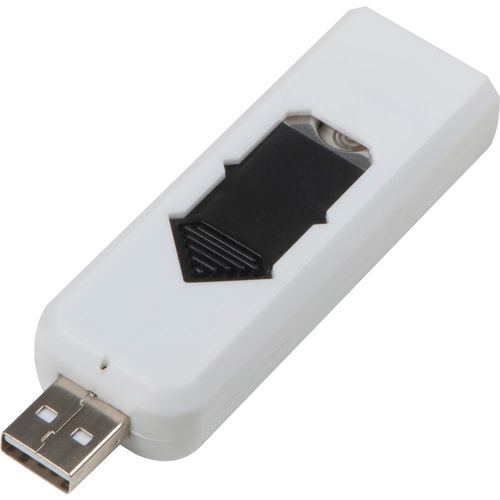 USB Feuerzeug (Art.-Nr. CA062251) - USB Feuerzeug (5V) aus Kunststoff, das...