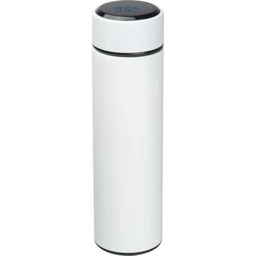 Edelstahlflasche mit LED Temperaturanzeige, 450ml (Art.-Nr. CA068448) - Edelstahl Isolierflasche mit Temperatura...