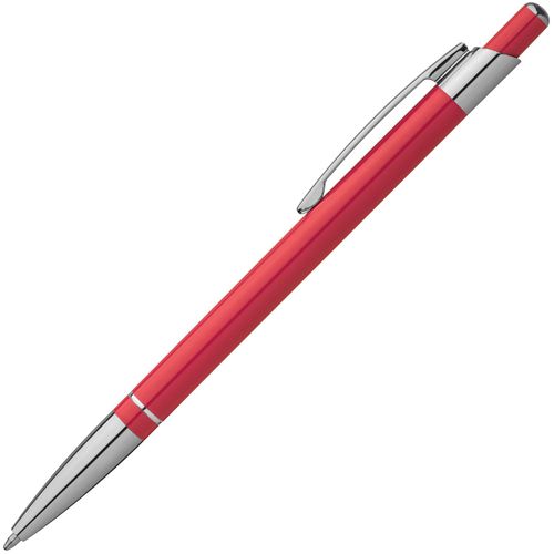 Kugelschreiber aus Metall (Art.-Nr. CA076969) - Schlanker Druckkugelschreiber aus...