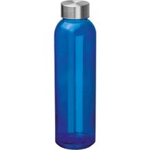 Trinkflasche aus Glas, 500ml (blau) (Art.-Nr. CA082476)
