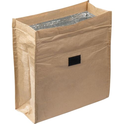 Isoliertasche mit Umschlag (Art.-Nr. CA083820) - Kühltasche im Retro Lunchbag-Desig...