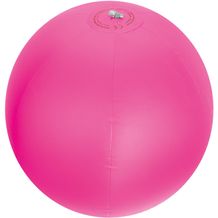 Strandball aus PVC mit einer Segmentlänge von 40 cm (pink) (Art.-Nr. CA098574)