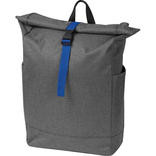 Rucksack mit farbigen Applikationen (Art.-Nr. CA113006) - Trendiger Rucksack aus Snow Polyester...