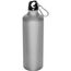 Trinkflasche aus Metall mit Karabinerhaken, 800ml (Grau) (Art.-Nr. CA113512)