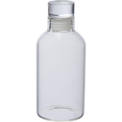 Trinkflasche aus Glas, 300 ml (Art.-Nr. CA133937) - Trinkflasche aus Borosilikatglas mit...