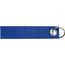 Schlüsselanhänger aus RPET Filz (blau) (Art.-Nr. CA144670)
