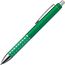 Kugelschreiber mit glitzernder Griffzone (grün) (Art.-Nr. CA155280)
