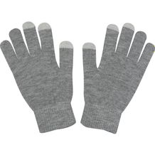 Handschuhe mit Touchfingern (Grau) (Art.-Nr. CA161001)