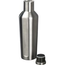 Vakuum-Isolierflasche aus Edelstahl, 500 ml (Grau) (Art.-Nr. CA162050)