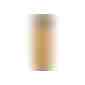 Edelstahl Trinkflasche mit Bambusummantelung und Teesieb, 350ml (Art.-Nr. CA162569) - Trinkflasche aus Edelstahl mit Bambusumm...
