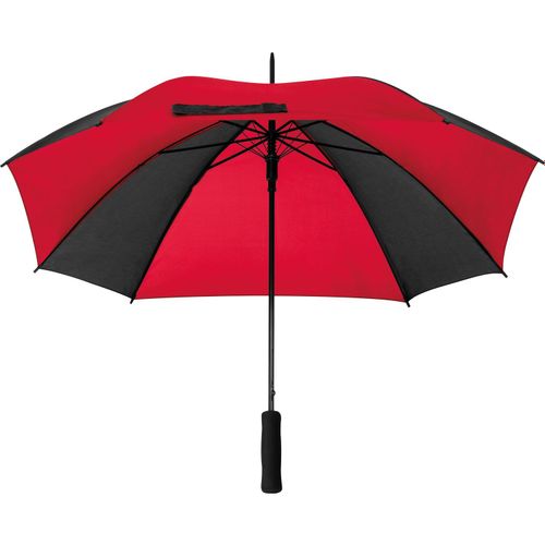 Regenschirm mit unterschiedlichen Segmenten (Art.-Nr. CA177411) - Automatik Regenschirm aus Aluminium mit...
