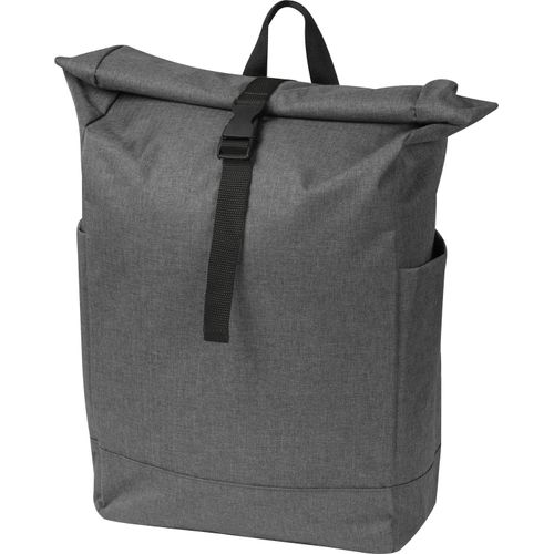 Rucksack mit farbigen Applikationen (Art.-Nr. CA184917) - Trendiger Rucksack aus Snow Polyester...