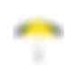 Regenschirm mit unterschiedlichen Segmenten (Art.-Nr. CA186814) - Automatik Regenschirm aus Aluminium mit...