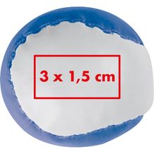 Anti-Stress-Ball mit Kunststoffgranulatfüllung (blau) (Art.-Nr. CA189938)