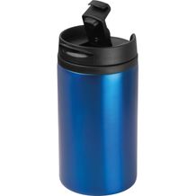 Trinkbecher aus Metall, 250 ml (blau) (Art.-Nr. CA206592)