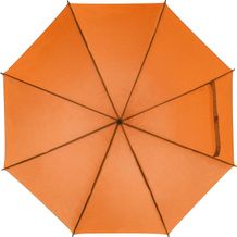Automatikstockschirm aus Polyester (orange) (Art.-Nr. CA221402)