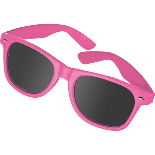 Sonnenbrille aus Kunststoff im Nerdlook, UV 400 Schutz (Art.-Nr. CA239242) - Sonnenbrille im Nerdlook, hochwertiger...