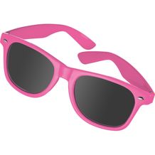 Sonnenbrille aus Kunststoff im Nerdlook, UV 400 Schutz (pink) (Art.-Nr. CA239242)