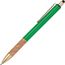 Kugelschreiber mit Korkgriffzone (grün) (Art.-Nr. CA240685)
