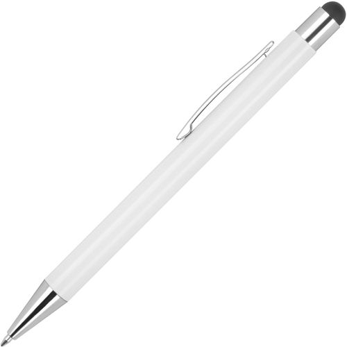 Kugelschreiber aus Aluminium mit gummierter Oberfläche (Art.-Nr. CA249410) - Kugelschreiber aus Aluminium mit rubber...