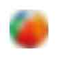 Phthalatfreier Strandball, multicolor (Art.-Nr. CA285719) - Der Klassiker in farbenfrohen Design...
