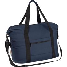 Duffel Bag aus recycelter Baumwolle (dunkelblau) (Art.-Nr. CA287140)