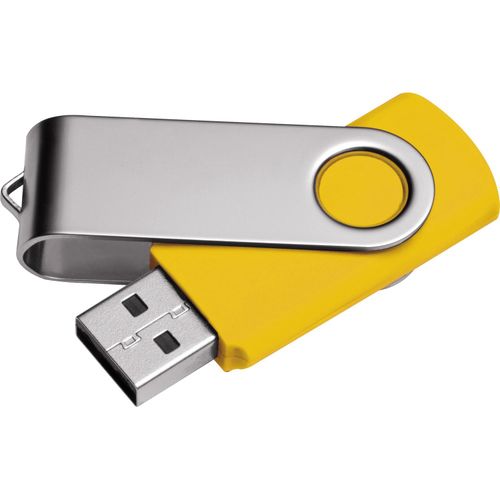USB Stick Twister 8GB (Art.-Nr. CA295079) - USB Stick Twister 2.0 mit Aluminiumclip...