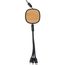 ausziehbares Ladekabel mit Bambusverziehrung (Schwarz) (Art.-Nr. CA309022)