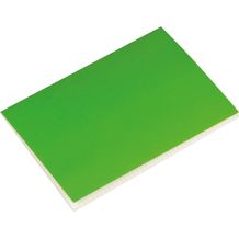A5 Notizbuch mit karierten Blättern (grün) (Art.-Nr. CA333524)