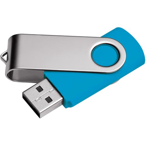 USB Stick Twister (Art.-Nr. CA340240) - USB Stick Twister 2.0 mit Aluminiumclip....