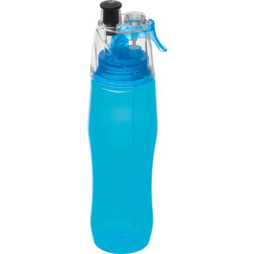 Sporttrinkflasche mit Sprayfunktion (Art.-Nr. CA349255) - Sporttrinkflasche aus Kunststoff mit...